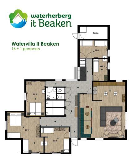 Watervilla It Beaken Heeg Exterior foto